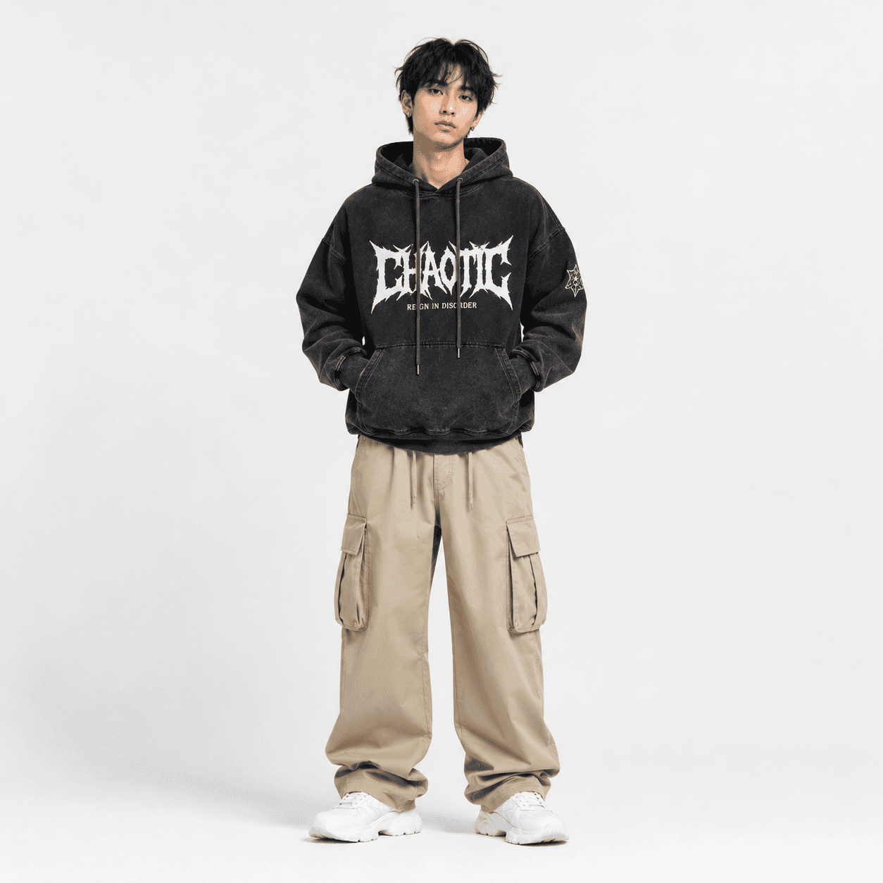 Uwais Pullover Hoodie 'Urban Shadow'